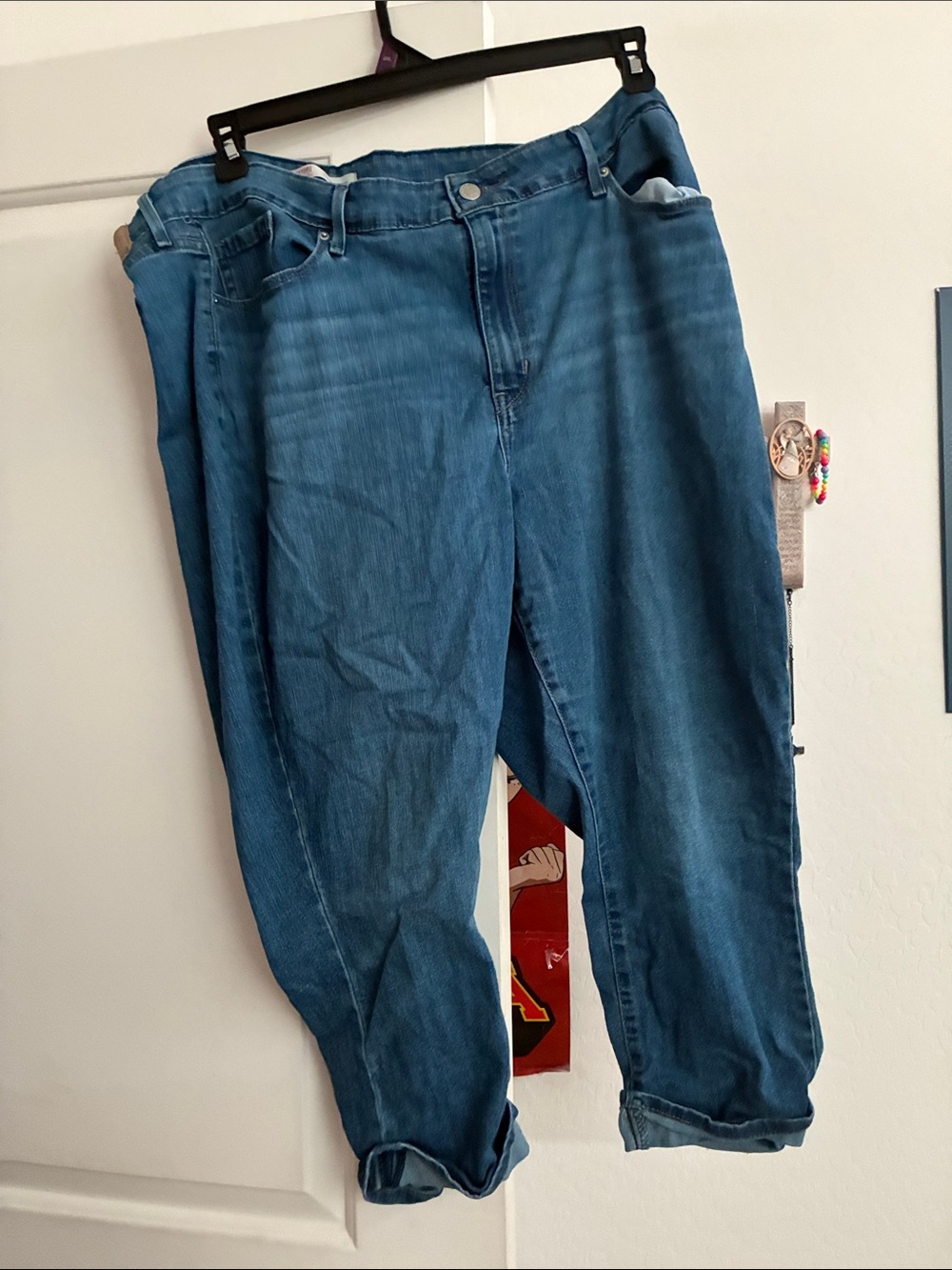 Signature by Levi Strauss Blue mid-Rise Relaxed Jeans